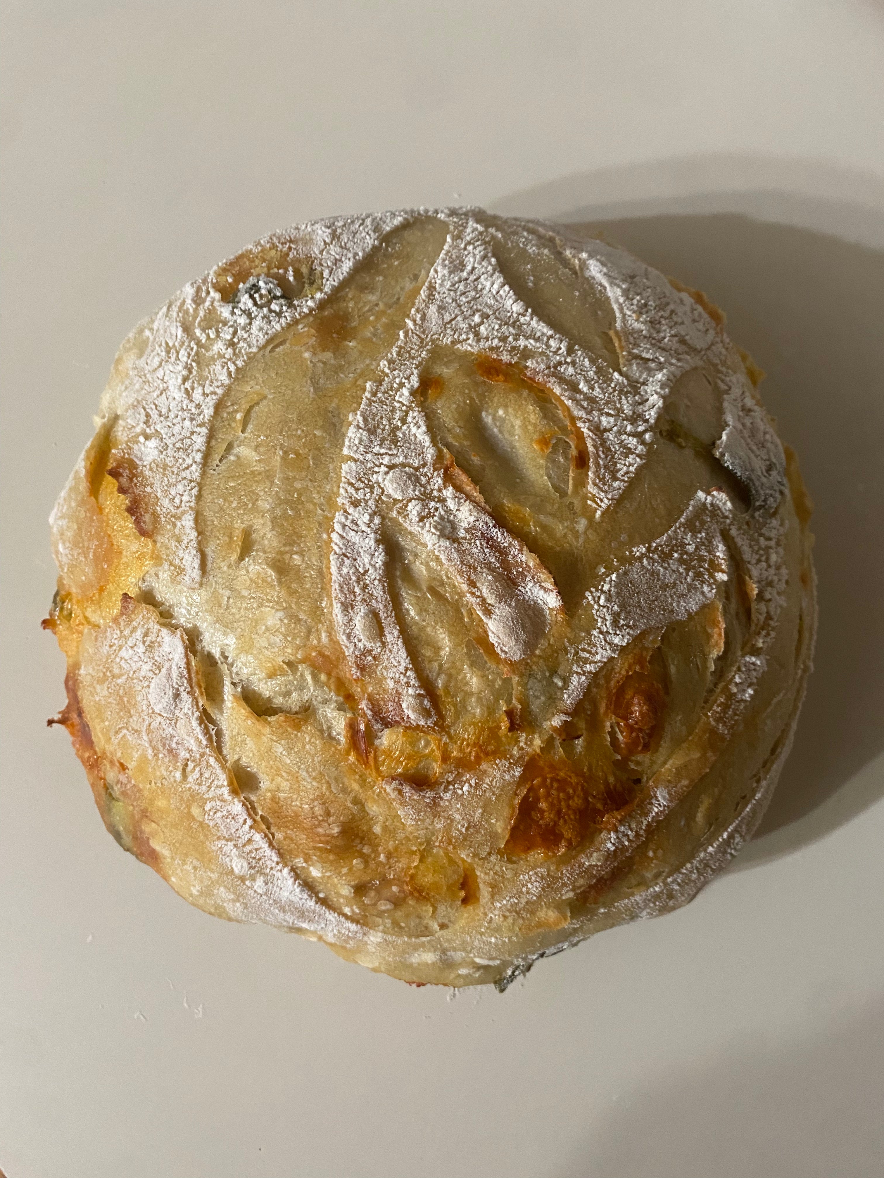 Cheddar Jalapeño Sourdough